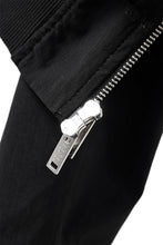 Load image into Gallery viewer, thomkrom MA-1 JACKET / ELASTIC VISCOSE-NYLON (BLACK)