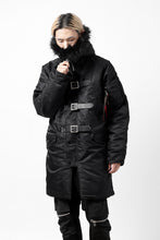 画像をギャラリービューアに読み込む, ISAMU KATAYAMA BACKLASH xx ALPHA INDUSTRIES N-3B JACKET (BLACK)