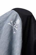 Load image into Gallery viewer, mastermind WORLD LIGHT OZ SELVEDGE DENIM SHIRT / SPECIAL WATER REPELLENT (INDIGO)