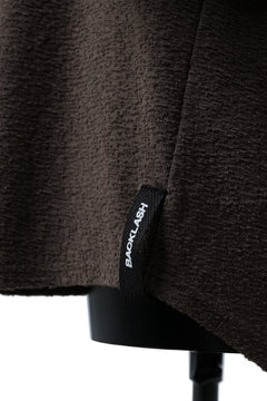 Load image into Gallery viewer, ISAMU KATAYAMA BACKLASH OVER FITTED CUT & SEWN / RANDOM PILE FABRIC (KHAKI)