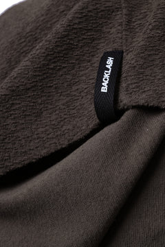 Load image into Gallery viewer, ISAMU KATAYAMA BACKLASH OVER FITTED CUT & SEWN / RANDOM PILE FABRIC (KHAKI)