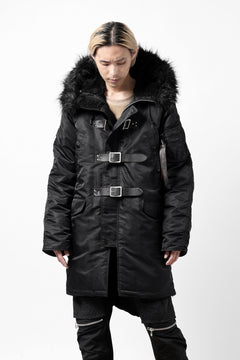 画像をギャラリービューアに読み込む, ISAMU KATAYAMA BACKLASH xx ALPHA INDUSTRIES N-3B JACKET (BLACK)