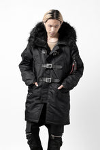 画像をギャラリービューアに読み込む, ISAMU KATAYAMA BACKLASH xx ALPHA INDUSTRIES N-3B JACKET (BLACK)