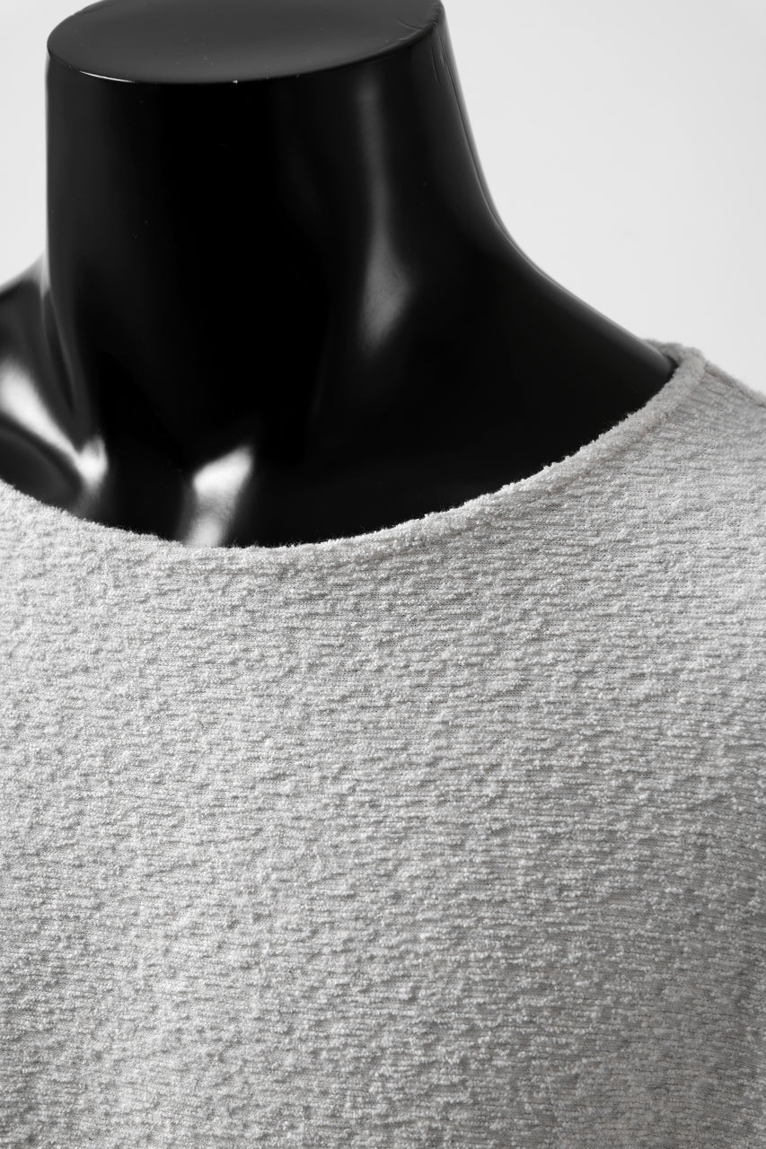 Load image into Gallery viewer, ISAMU KATAYAMA BACKLASH LONG SLEEVE CUT & SEWN / RANDOM PILE FABRIC (BEIGE)