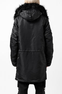画像をギャラリービューアに読み込む, ISAMU KATAYAMA BACKLASH xx ALPHA INDUSTRIES N-3B JACKET (BLACK)