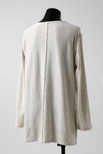 Load image into Gallery viewer, ISAMU KATAYAMA BACKLASH LONG SLEEVE CUT & SEWN / RANDOM PILE FABRIC (BEIGE)