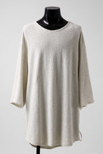 Load image into Gallery viewer, ISAMU KATAYAMA BACKLASH OVER FITTED CUT & SEWN / RANDOM PILE FABRIC (BEIGE)