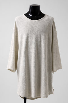 Load image into Gallery viewer, ISAMU KATAYAMA BACKLASH OVER FITTED CUT & SEWN / RANDOM PILE FABRIC (BEIGE)