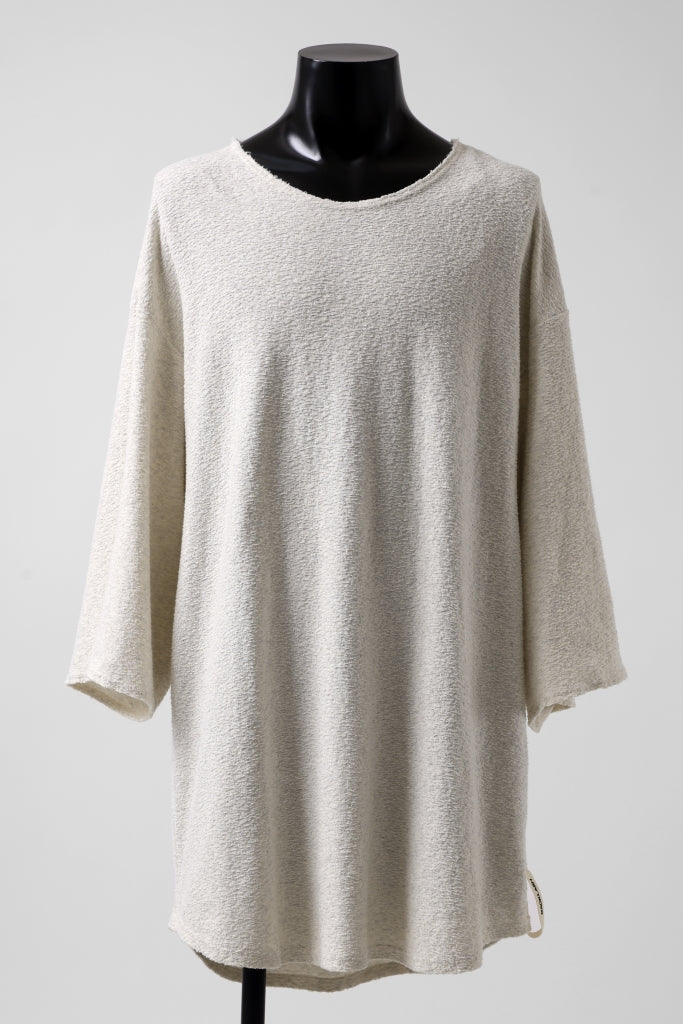 Load image into Gallery viewer, ISAMU KATAYAMA BACKLASH OVER FITTED CUT & SEWN / RANDOM PILE FABRIC (BEIGE)