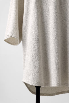 Load image into Gallery viewer, ISAMU KATAYAMA BACKLASH OVER FITTED CUT & SEWN / RANDOM PILE FABRIC (BEIGE)