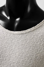 Load image into Gallery viewer, ISAMU KATAYAMA BACKLASH OVER FITTED CUT & SEWN / RANDOM PILE FABRIC (BEIGE)