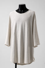 Load image into Gallery viewer, ISAMU KATAYAMA BACKLASH OVER FITTED CUT & SEWN / RANDOM PILE FABRIC (BEIGE)