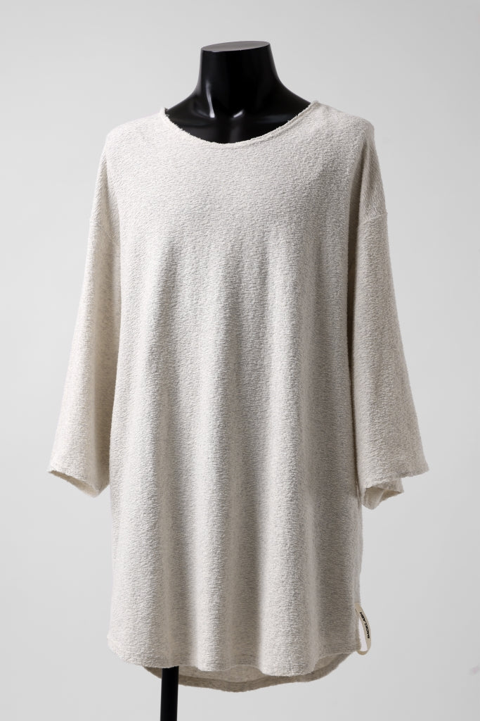 Load image into Gallery viewer, ISAMU KATAYAMA BACKLASH OVER FITTED CUT & SEWN / RANDOM PILE FABRIC (BEIGE)