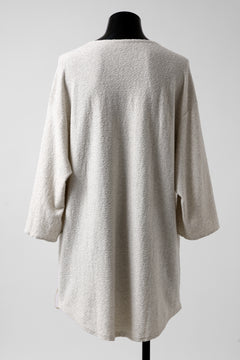 Load image into Gallery viewer, ISAMU KATAYAMA BACKLASH OVER FITTED CUT & SEWN / RANDOM PILE FABRIC (BEIGE)