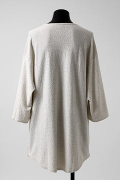 Load image into Gallery viewer, ISAMU KATAYAMA BACKLASH OVER FITTED CUT & SEWN / RANDOM PILE FABRIC (BEIGE)