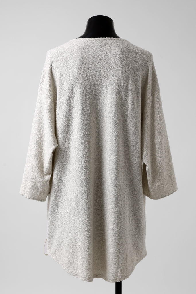 Load image into Gallery viewer, ISAMU KATAYAMA BACKLASH OVER FITTED CUT & SEWN / RANDOM PILE FABRIC (BEIGE)