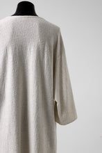 Load image into Gallery viewer, ISAMU KATAYAMA BACKLASH OVER FITTED CUT & SEWN / RANDOM PILE FABRIC (BEIGE)