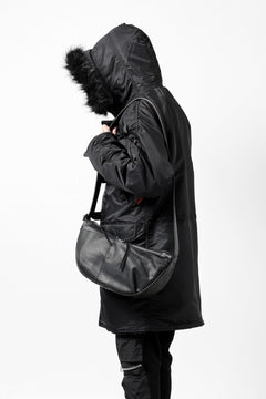 画像をギャラリービューアに読み込む, ISAMU KATAYAMA BACKLASH exclusive UTILITY BAG / GUIDI OILED CALF (BLACK)