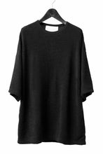 Load image into Gallery viewer, DEFORMATER.® OVER SIZED TOPS / DOUBLE SIDED SOFT PILE (BLACK)