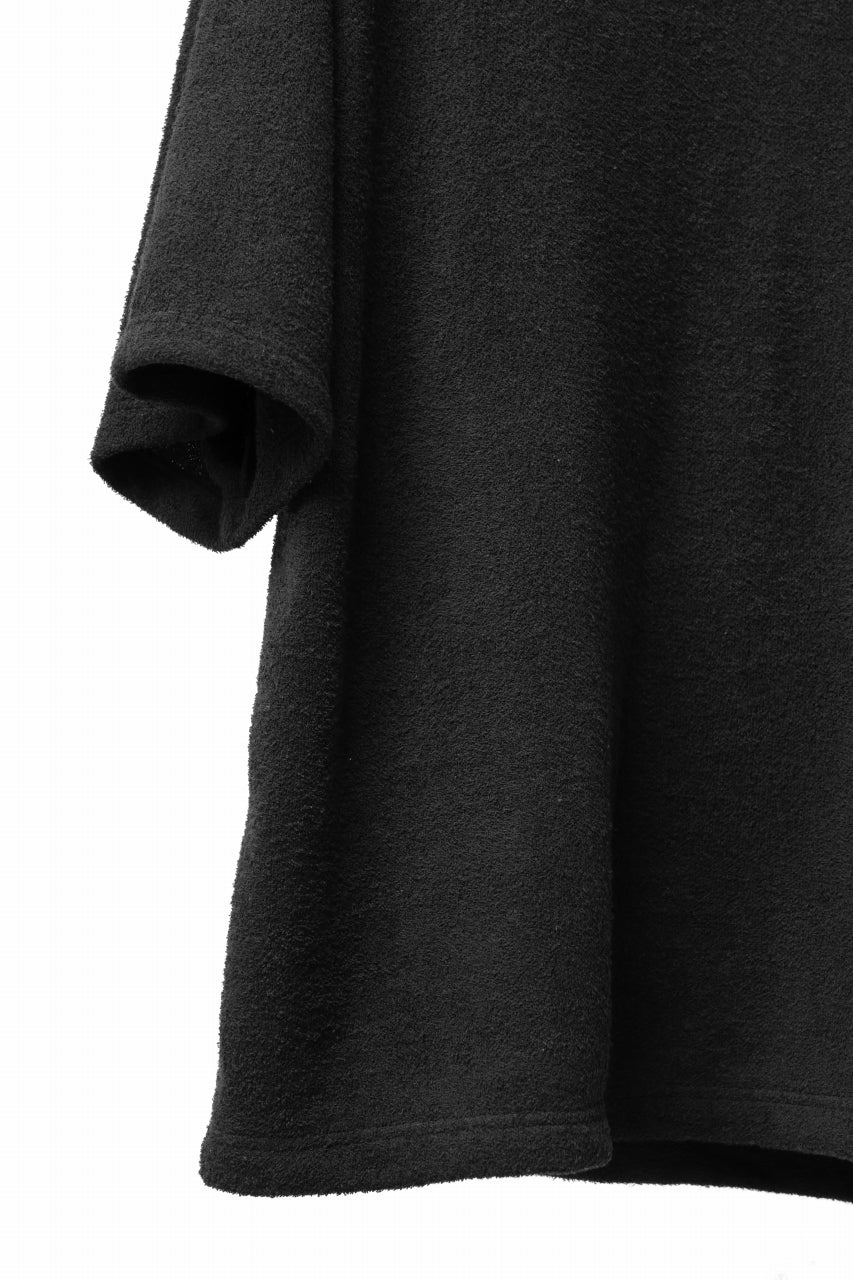 画像をギャラリービューアに読み込む, DEFORMATER.® OVER SIZED TOPS / DOUBLE SIDED SOFT PILE (BLACK)