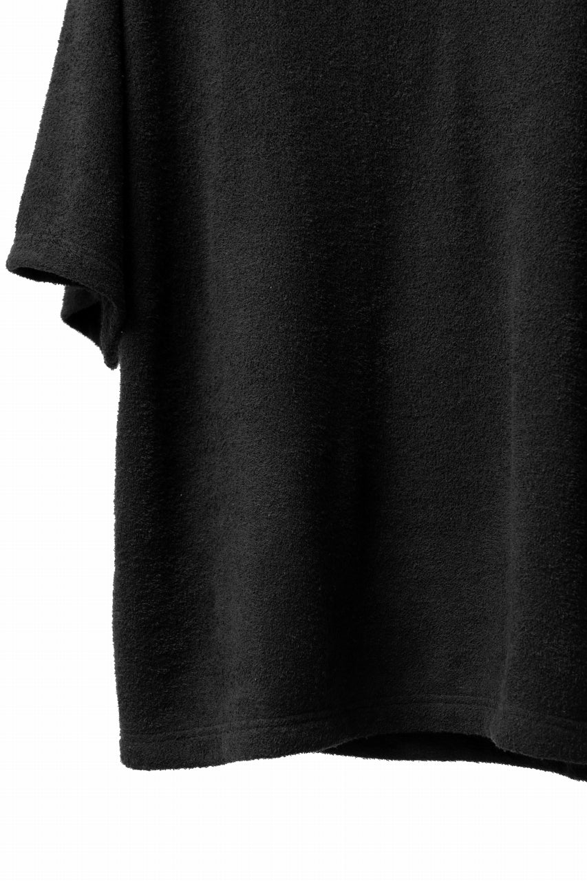 画像をギャラリービューアに読み込む, DEFORMATER.® OVER SIZED TOPS / DOUBLE SIDED SOFT PILE (BLACK)