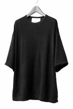Load image into Gallery viewer, DEFORMATER.® OVER SIZED TOPS / DOUBLE SIDED SOFT PILE (BLACK)