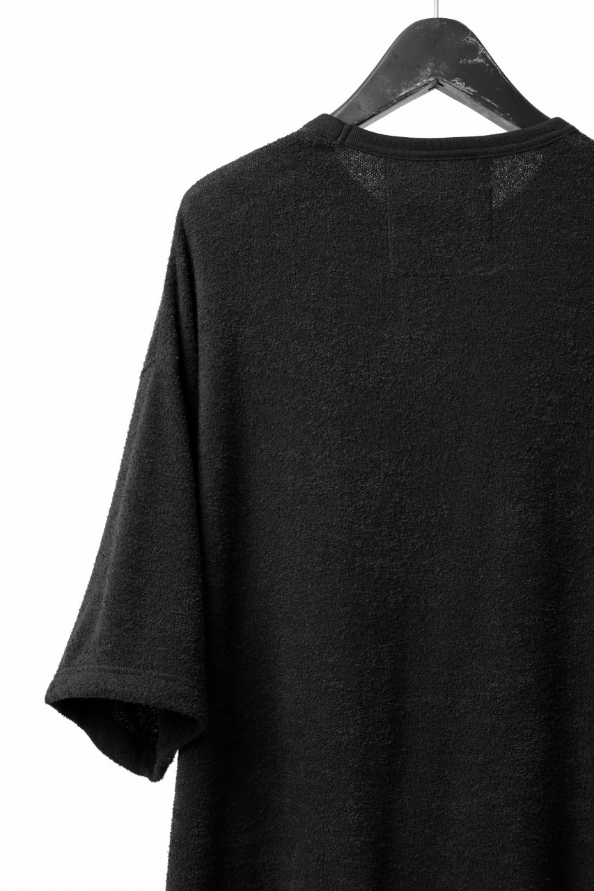 Load image into Gallery viewer, DEFORMATER.® OVER SIZED TOPS / DOUBLE SIDED SOFT PILE (BLACK)