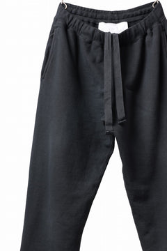 画像をギャラリービューアに読み込む, DEFORMATER.® THREE PROCESSING SWEAT REGULAR PANT - DYED/BIO/FROST EFFECT (VINTAGE BLACK)