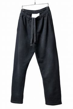 画像をギャラリービューアに読み込む, DEFORMATER.® THREE PROCESSING SWEAT REGULAR PANT - DYED/BIO/FROST EFFECT (VINTAGE BLACK)