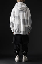 画像をギャラリービューアに読み込む, mastermind JAPAN SWEAT HOODIE / SWITCH PATCHWORK (TOP GRAY)