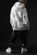 画像をギャラリービューアに読み込む, mastermind JAPAN SWEAT HOODIE / SWITCH PATCHWORK (TOP GRAY)