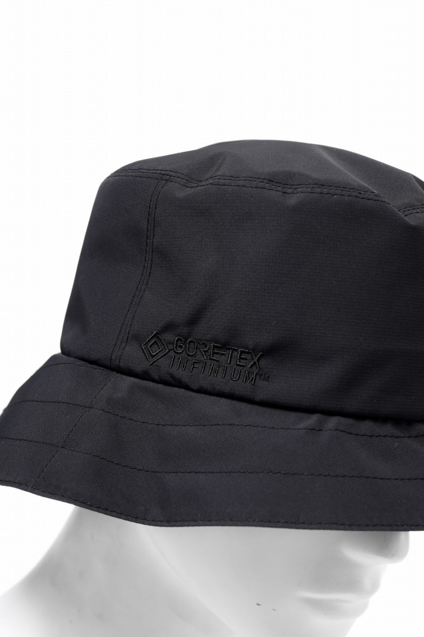 画像をギャラリービューアに読み込む, D-VEC FISHERMANS HAT / GORE-TEX INFINIUM™ MINI RIPSTOP 2L (NIGHT SEA BLACK)