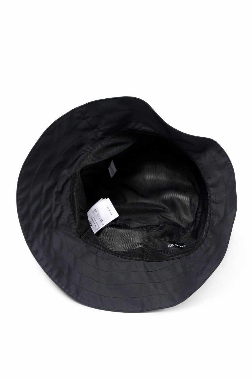 画像をギャラリービューアに読み込む, D-VEC FISHERMANS HAT / GORE-TEX INFINIUM™ MINI RIPSTOP 2L (NIGHT SEA BLACK)