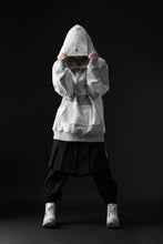 画像をギャラリービューアに読み込む, mastermind JAPAN SWEAT HOODIE / SWITCH PATCHWORK (TOP GRAY)