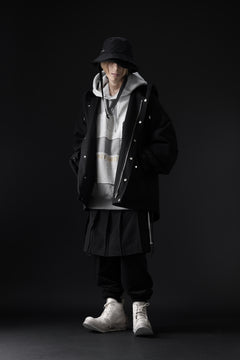 画像をギャラリービューアに読み込む, mastermind JAPAN OVERSIZED SHORT MODSCOAT / PRIMALOFT (BLACK)