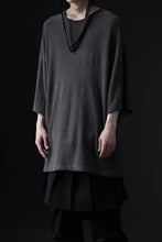 Load image into Gallery viewer, DEFORMATER.® BOMBER-HOODIE JACKET / SWEAT+WAFFLE JERSEY (BLACK)