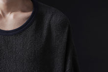 Load image into Gallery viewer, DEFORMATER.® BOMBER-HOODIE JACKET / SWEAT+WAFFLE JERSEY (BLACK)