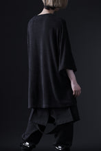 Load image into Gallery viewer, DEFORMATER.® OVER SIZED TOPS / DOUBLE SIDED SOFT PILE (BLACK)