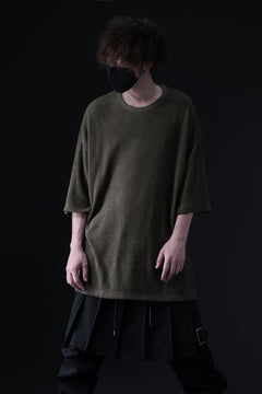 画像をギャラリービューアに読み込む, DEFORMATER.® OVER SIZED TOPS / DOUBLE SIDED SOFT PILE (KHAKI)