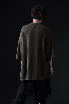 画像をギャラリービューアに読み込む, DEFORMATER.® OVER SIZED TOPS / DOUBLE SIDED SOFT PILE (KHAKI)