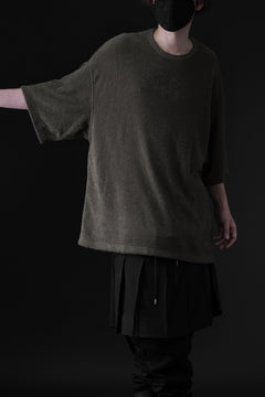 画像をギャラリービューアに読み込む, DEFORMATER.® OVER SIZED TOPS / DOUBLE SIDED SOFT PILE (KHAKI)