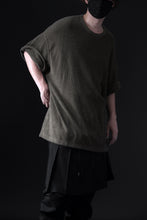 画像をギャラリービューアに読み込む, DEFORMATER.® OVER SIZED TOPS / DOUBLE SIDED SOFT PILE (KHAKI)