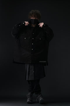 Load image into Gallery viewer, mastermind JAPAN N-2B HEAVY-ZONE FLIGHT JACKET (BLACK)