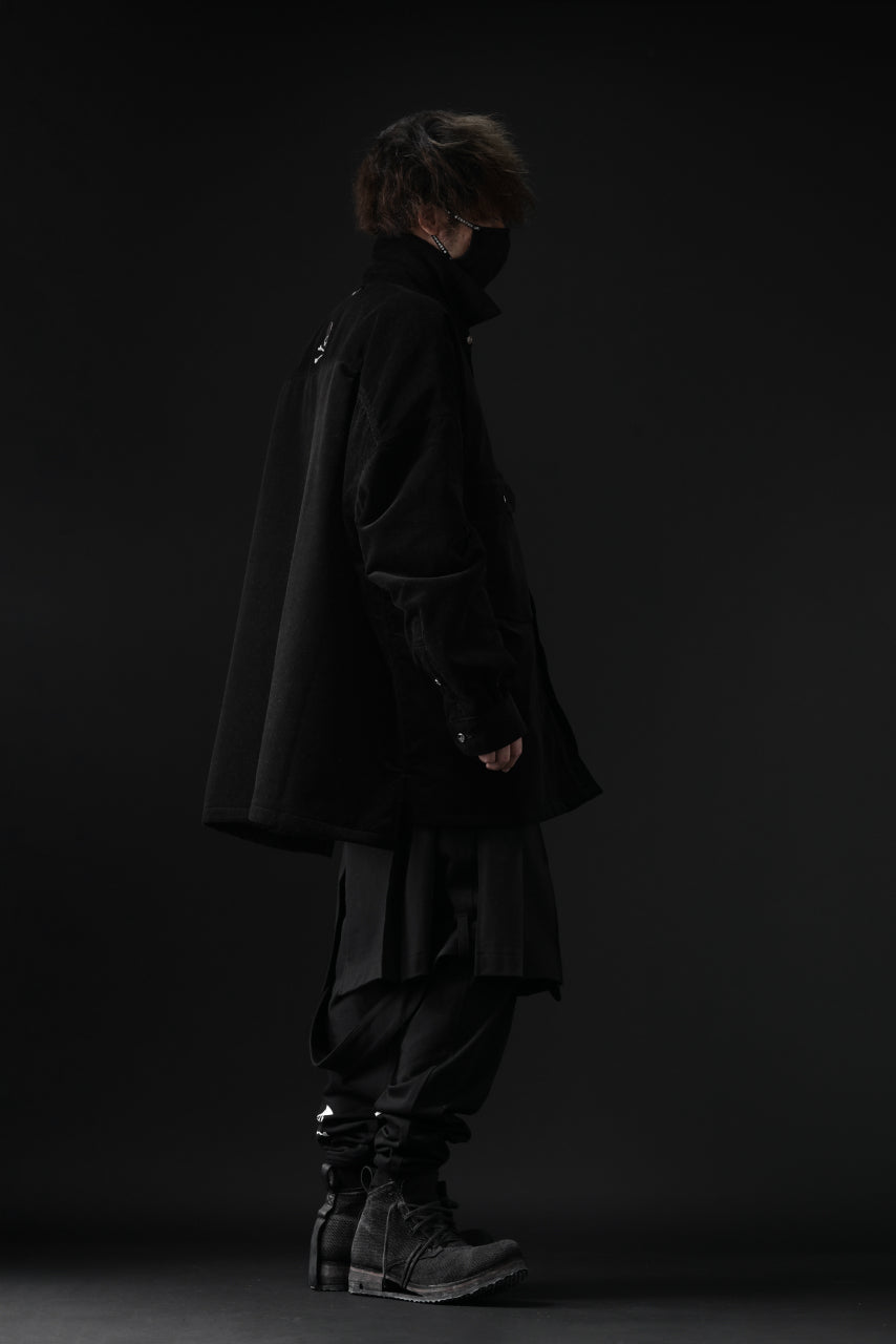 Load image into Gallery viewer, mastermind JAPAN N-2B HEAVY-ZONE FLIGHT JACKET (BLACK)