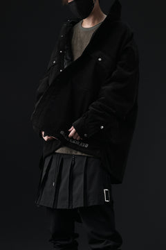 Load image into Gallery viewer, mastermind JAPAN N-2B HEAVY-ZONE FLIGHT JACKET (BLACK)