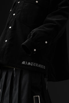 Load image into Gallery viewer, mastermind JAPAN N-2B HEAVY-ZONE FLIGHT JACKET (BLACK)