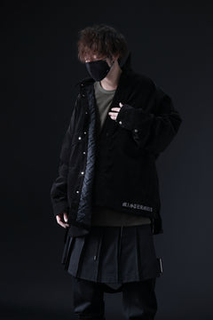 Load image into Gallery viewer, mastermind JAPAN N-2B HEAVY-ZONE FLIGHT JACKET (BLACK)