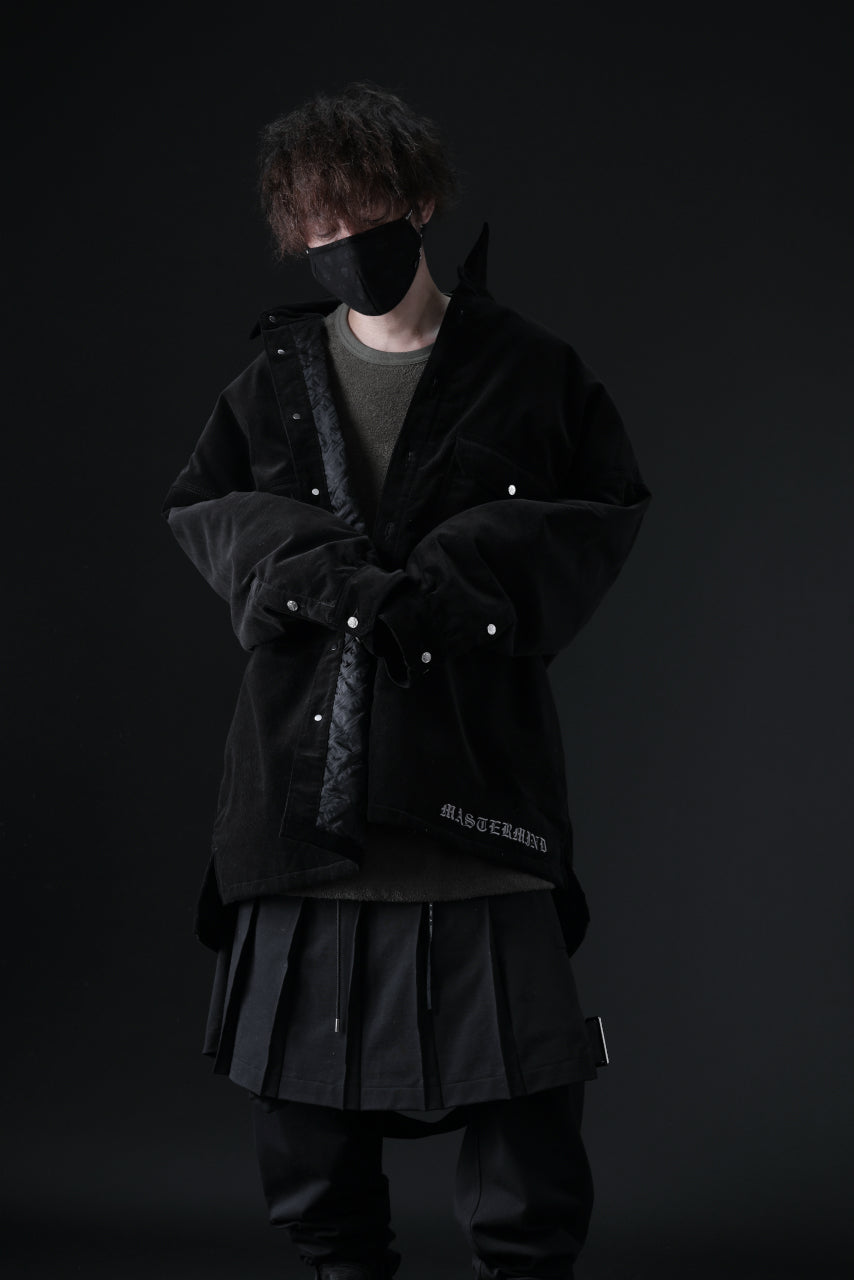 Load image into Gallery viewer, mastermind JAPAN N-2B HEAVY-ZONE FLIGHT JACKET (BLACK)