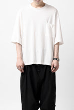 Load image into Gallery viewer, KLASICA WIDE BODY PAPER 3/4 SLEEVE TEE / DRY TWILL JERSEY (ECRU)
