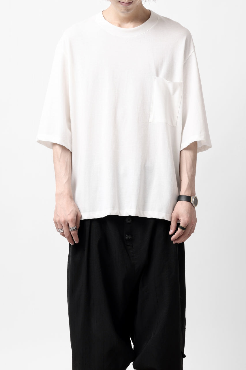 Load image into Gallery viewer, KLASICA WIDE BODY PAPER 3/4 SLEEVE TEE / DRY TWILL JERSEY (ECRU)